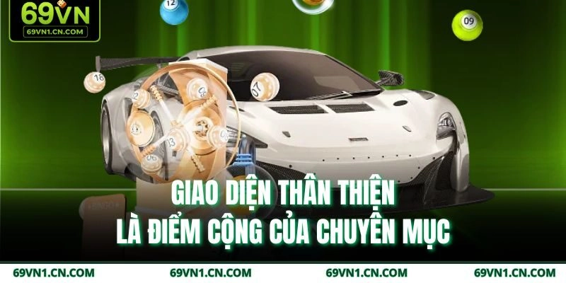 Giao diện thân thiện là điểm cộng của chuyên mục 