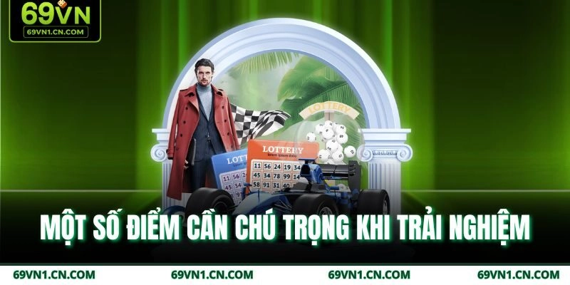 Một số điểm cần chú trọng khi trải nghiệm